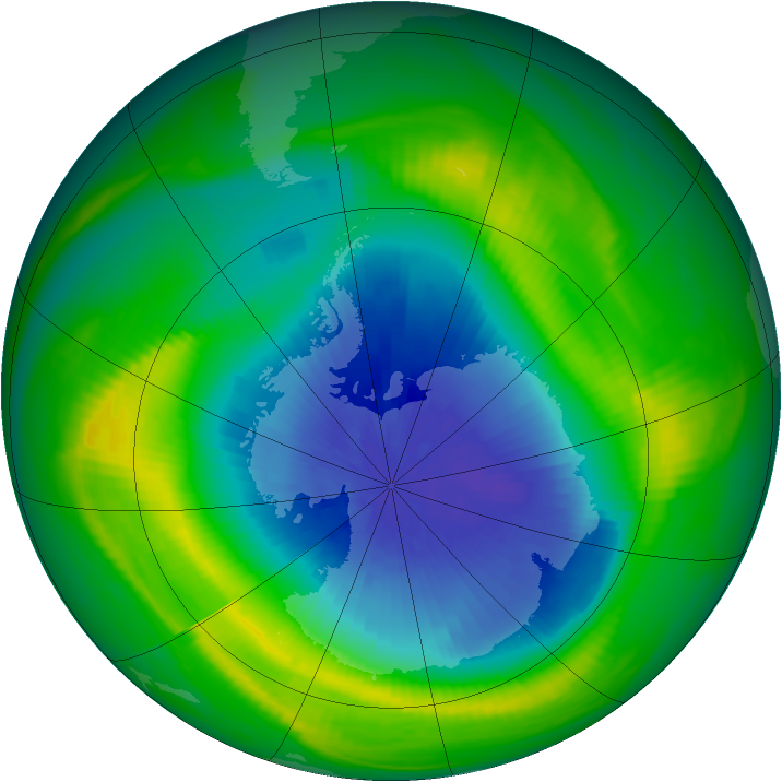 Ozone Map 1983-10-24